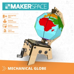 United Scientific&trade;&nbsp;Engino&trade; Makerspace DIY: Mechanical Globe